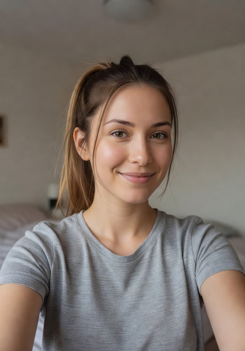 Selfie before using SelfAI AI Headshot Generator