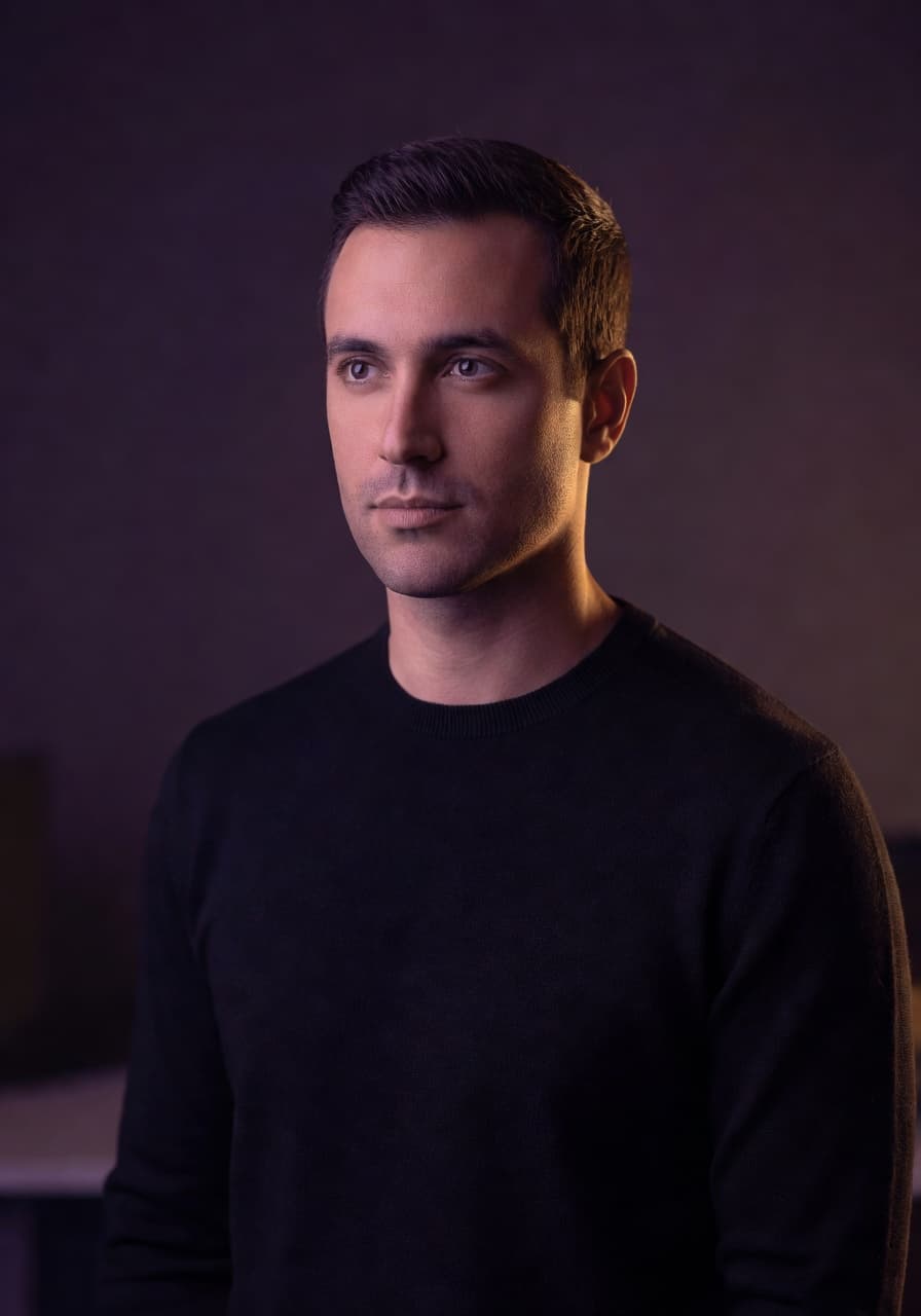 AI founder portrait generated by SelfAI